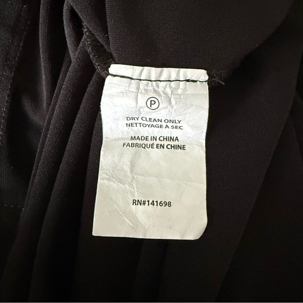 Ramy Brook Black Long Sleeve Maxi Dress with Cut Outs Size L - Picture 4 of 10